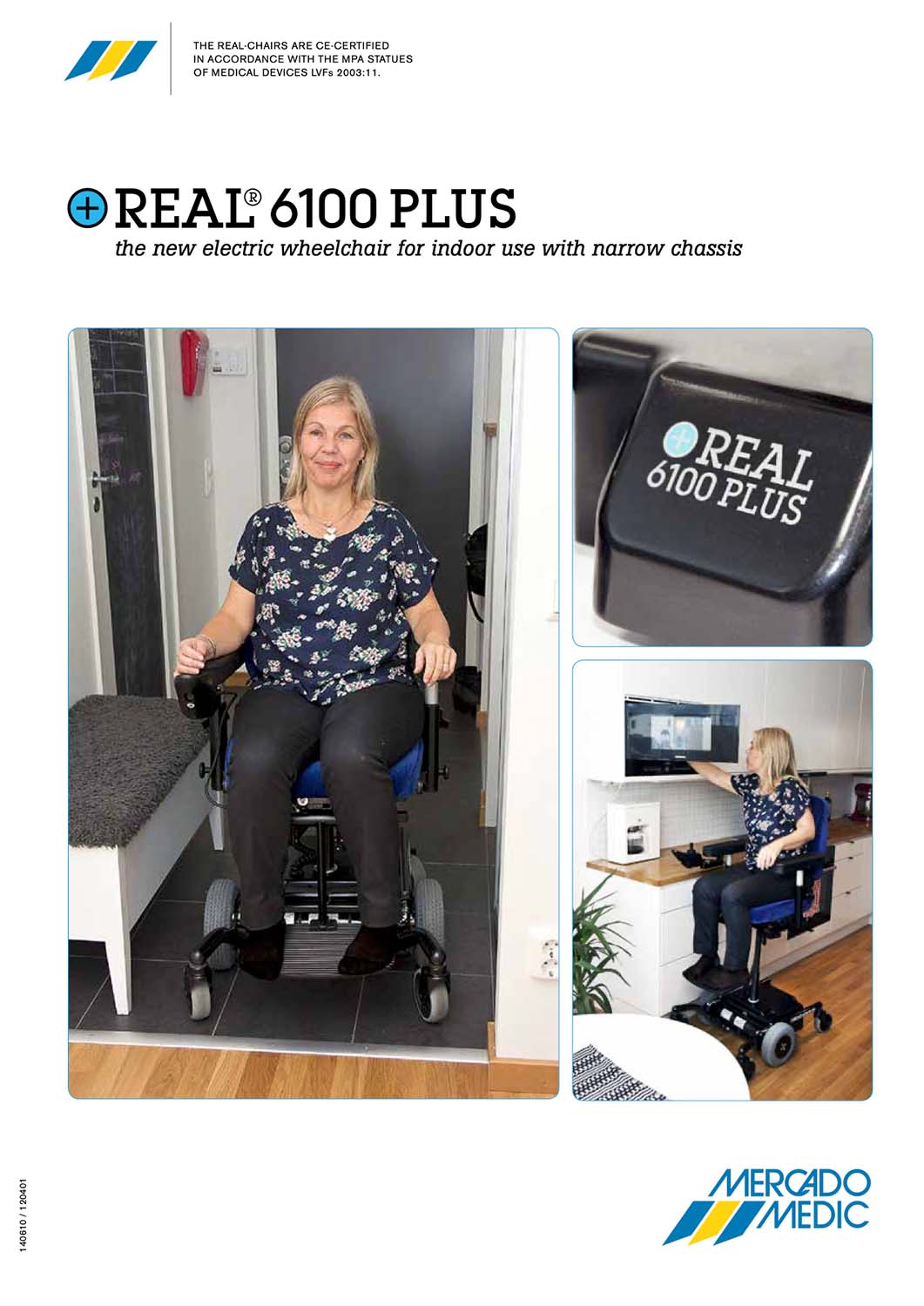 Real 6100 Plus disability electric chair